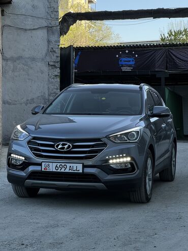 Hyundai: Hyundai Santa Fe: 2017 г., 2.2 л, Автомат, Дизель, Кроссовер