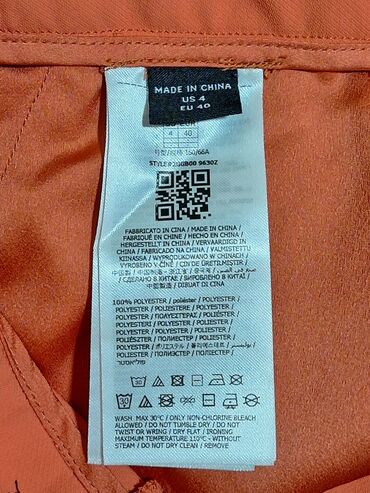 Pantalone: S (EU 36), Visok struk, Ravne nogavice na lalafo.rs — 10 Pantalone: S (EU 36), Visok struk, Ravne nogavice — 10