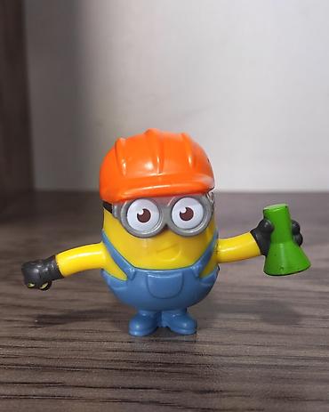 Oyuncaq fiqur – Minion temalı plastik heykəlcik - Material: möhkəm