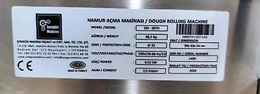 Yuxa, lavaş aparatları: Stolüstü xemir yayan Şengün Makina Sm-60 model Türkiyə istehsalı — 6