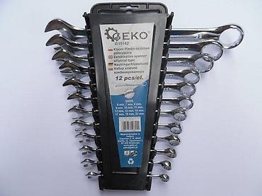 Ključevi: GEKO set kombinovanih ključeva – 12 delova - Tip: kombinovani — 2