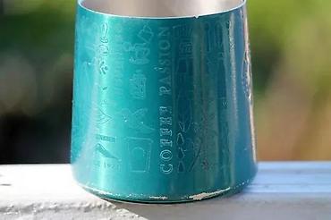 Staro posuđe i escajg: Starbucks 2020 Green Shine Stainless Steel Vacuum Šolja kafu. Extra — 5