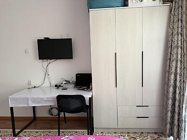 flat osh: 1 комната, 12 мкр Собственник, Студентам, С мебелью частично — 9