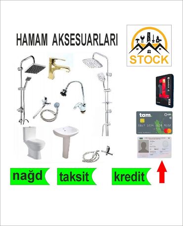 Tavan: Yeni, Unitaz, Monoblok, Kredit var, Zəmanətli, Ödənişli çatdırılma