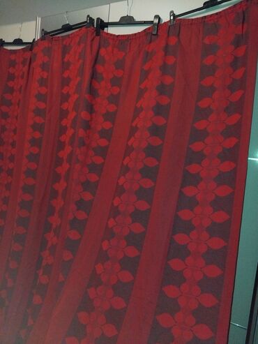 ćebad za decu: Blackout curtains, color - Red