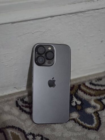 офисные компьютеры: IPhone 13 Pro, Б/у, 128 ГБ, Серебристый, Защитное стекло, Чехол, 86 %
