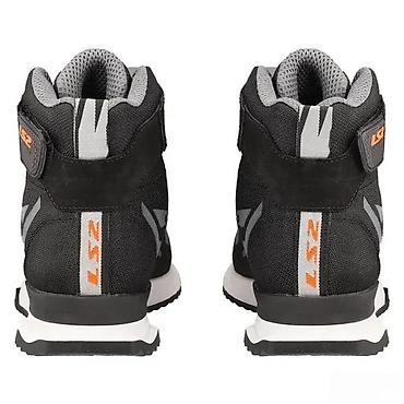 bata usce: LS2 Urban moto patike – crne sa narandžastim detaljima - — 6