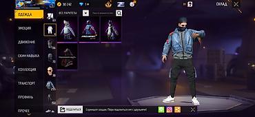 Жеке буюмдар: Аккаунт Garena Free Ключевые особенности: - Уровень аккаунта — 3
