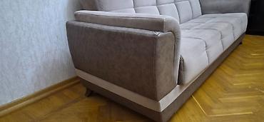 Mebel: İşlənmiş, Divan-kravat, 2 kreslo, Divan, Bazalı, Açılan — 4