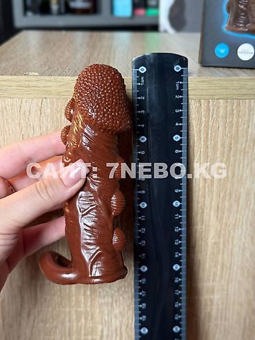 Товары для взрослых: Мягкая темная реалистичная стимулирующая «Brave Man» с подхватом — 7