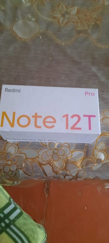 rəsmi note 12: Xiaomi Redmi Note 12T Pro, 256 ГБ, цвет - Черный