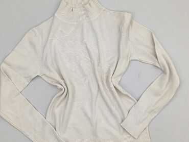 sweter z kaszmiru c a: Golf damski, rozmiar S