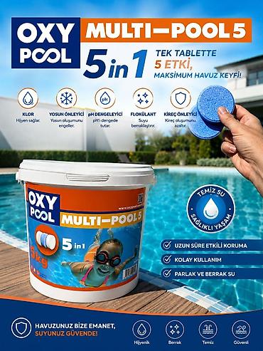 yosun: OxyPool Multi-Pool 5 – hovuz üçün 5-i 1-də tablet Məhsulun — 1