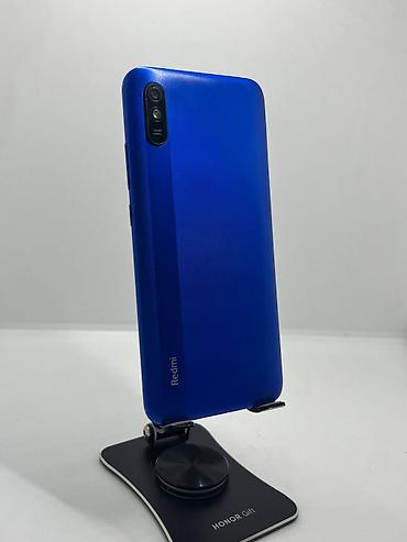 Redmi, Redmi 9A, Б/у, 64 ГБ, цвет - Синий, 2 SIM