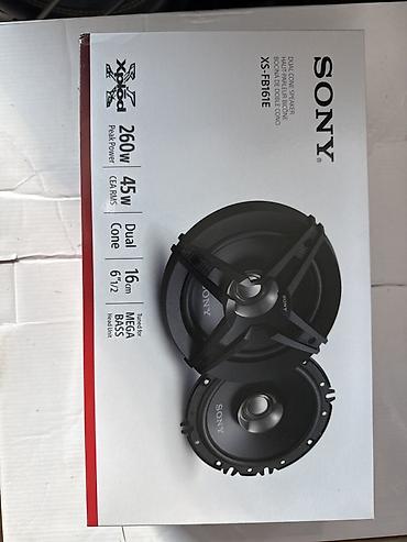 Динамики для авто: Акустика SONY XS-FB161E (серия Xplod) — коаксиальные автомобильные — 2