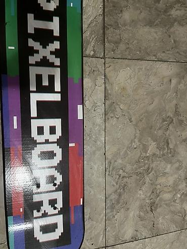 rulman: Skateboard – “PIXEL BOARD” dizaynlı - Gövdə: Rəngli piksel qrafikalı — 1