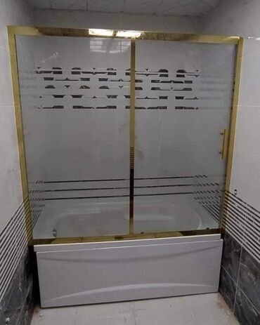 Duş kabinaları, arakəsmələr: Yeni Üstü açıq kabina, Künc üçün, Pulsuz çatdırılma — 26