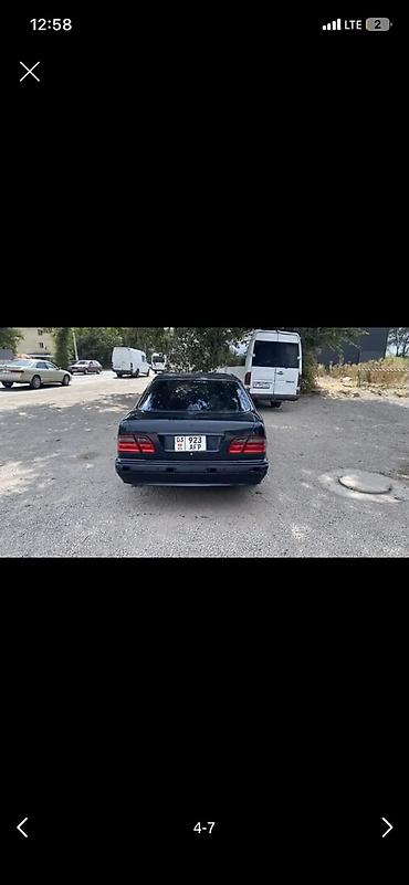 бампер задний w210: Mercedes-Benz E-Class: 1998 г., 3.2 л, Автомат, Бензин, Седан — 1