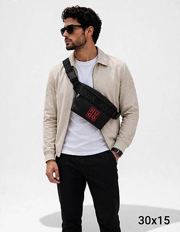 helanke sa stopalom: Muška torbica preko ramena/pojasna torbica HUGO BOSS - Model — 1