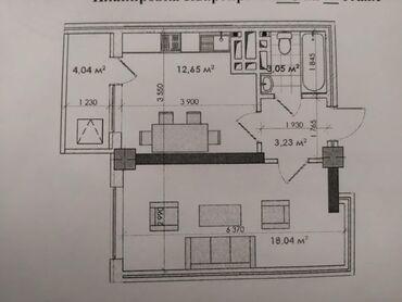 квартира советский: 1 комната, 41 м², Элитка, 9 этаж