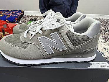 Мужские кроссовки, 43, New Balance, Новый, цвет - Серый, Самовывоз