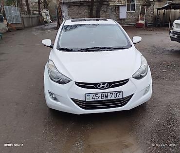 Hyundai: Hyundai Elantra GLS sedan - Kuzov: sedan, ağ rəng - Mühərrik: benzin — 1
