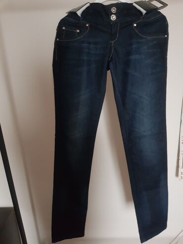 джинсы размер 27: Прямые, Средняя талия