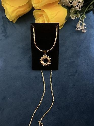 Наборы украшений: Набор бижутерии Xuping и стильные аксессуары в золотистом тоне. В — 9