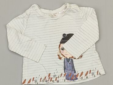 bluzka z odkrytymi ramionami zara: Bluzka, Zara, 6-9 m, stan - Dobry