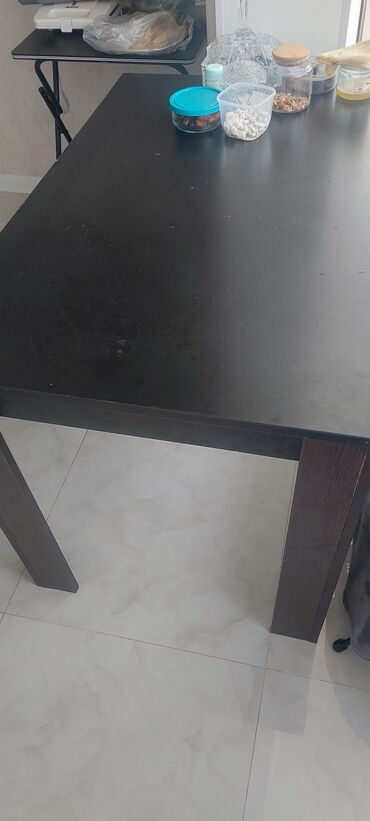 stol kuxna: Mətbəx masası, İşlənmiş, Açılmayan, Dördbucaq masa, Türkiyə