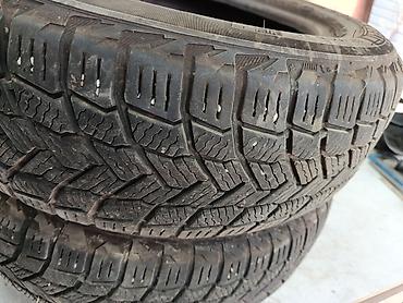 зимние шины на ниву 21214: Шины 185 / 60 / R 15, Зима, Б/у, Пара, Michelin — 2