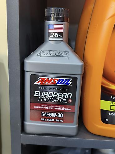 5 30 yag: AMSOIL 100% sintetik mühərrik yağları – müxtəlif növ və viskozitələr — 5