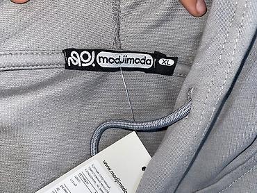 италия мужской: Мужской спортивный костюм modJimoda, трикотажный, серый цвет. - — 2