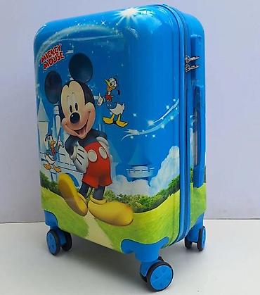 Rančevi, torbe i koferi: Dečji set kofera – Mickey Mouse motiv - Dva kofera (veći i manji) sa — 7