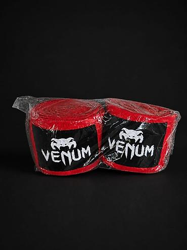 tibbi masa: Venum boks/boyka bantajları – 1 cüt - Rəng: qırmızı, qara loqolu - — 1