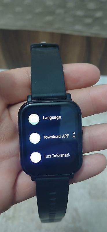 Smart saatlar: Smart saat, Smart, Sensor ekran, rəng - Qara — 5