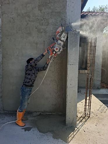 Beton işləri: Beton kəsimi xidməti - Dəqiq və sürətli beton kəsimi: divar, döşəmə — 6