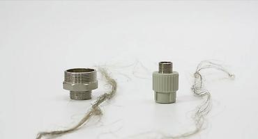 Седёлки для труб: Белая одинарная опора TEBO с защелкой. Предназначена для надежной — 13