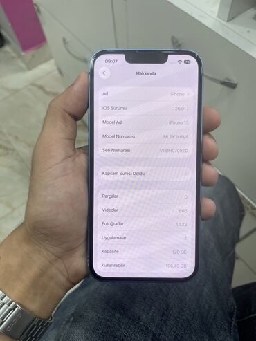 Apple iPhone: IPhone 13, 128 GB, Mavi