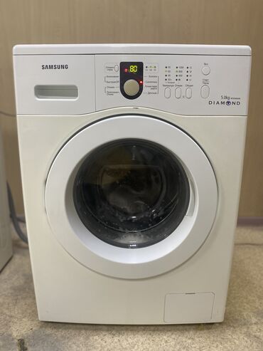 корейская стиральная машина: Стиральная машина Samsung, Б/у, Автомат, До 7 кг, Компактная