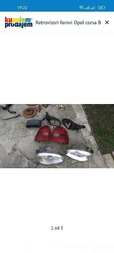 Kompletan auto u delovima: OPEL CORSA B 1,2 99G DELOVI | Prodaja u delove ! — 3