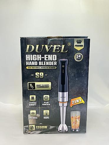 el blenderi: №: 1591 Məhsulun adı: Blender Duvel S9 Black/Silver Brend: Duvel — 6