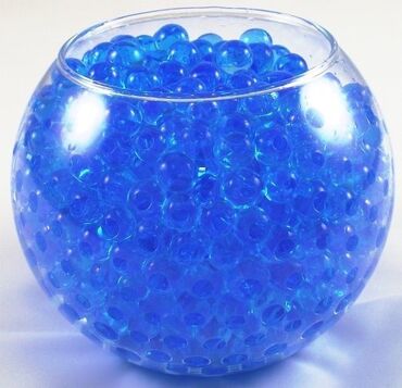Игрушки: Шарики Орбиз, гидрогель (голубые), размер 10-11мм (после наполнения