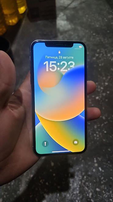 macbook m5: IPhone X, Б/у, 128 ГБ, Серебристый, 100 % — 2