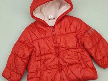 sukienka czerwona welurowa: Куртка, C&A, 12-18 міс., стан - Хороший