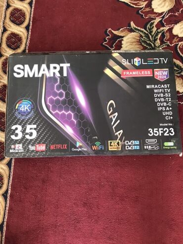 пассивное сетевое оборудование ольвия электро: SMART телевизор Slim LED TV, модель 35F23 (NEW 2024), безрамочный