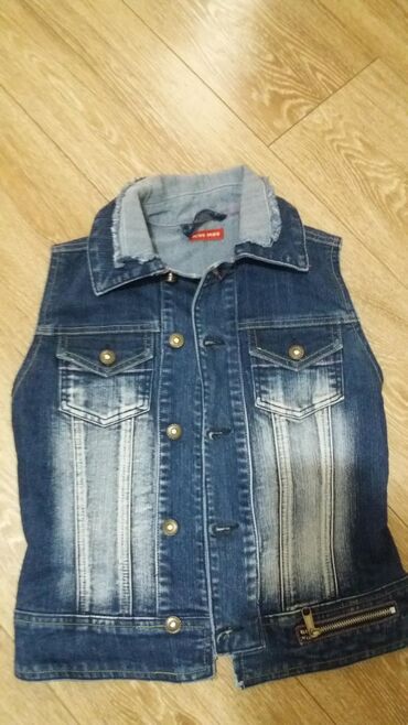 muska nenosena jakna: L (EU 40), XL (EU 42), Jeans, color - Light blue