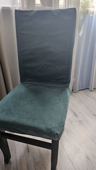 чехлы бу: Чехлы на стулья 8 штук практичные очень легко чистятся быстро