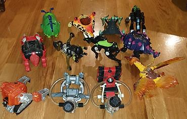 pokemon: Ben 10 Bandai- svemirski broj, masina, svemirski brod za figure - — 3