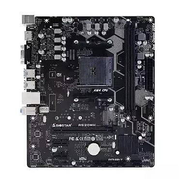 Matične ploče: Biostar A520MH – mATX matična ploča za AMD Ryzen (AM4) - Čipset: AMD — 4